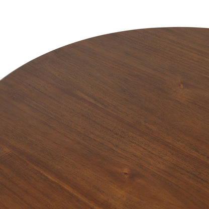 Paden Dining Table - Seasoned Brown Acacia