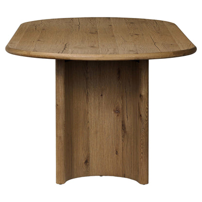 Paden Dining Table - Worn Oak Veneer