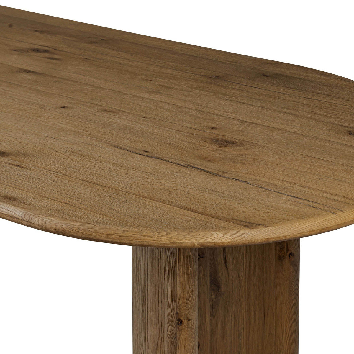 Paden Dining Table - Worn Oak Veneer
