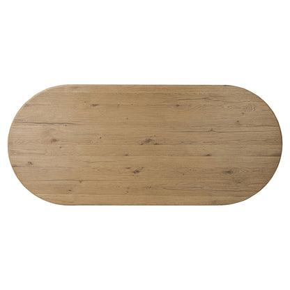 Paden Dining Table - Worn Oak Veneer