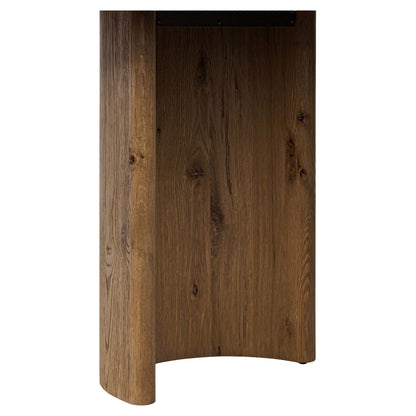 Paden Dining Table - Worn Oak Veneer