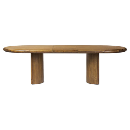 Paden Extension Dining Table - Seasoned Brown Acacia