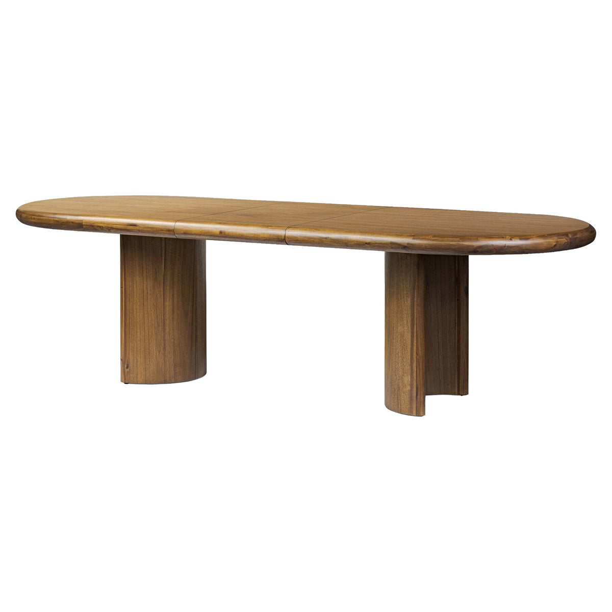 Paden Extension Dining Table - Seasoned Brown Acacia