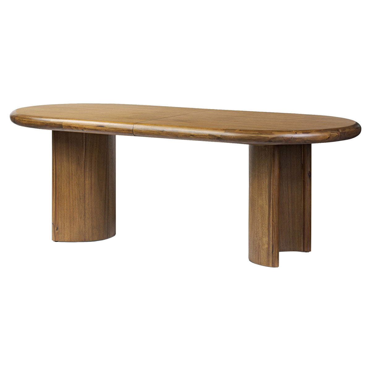Paden Extension Dining Table - Seasoned Brown Acacia