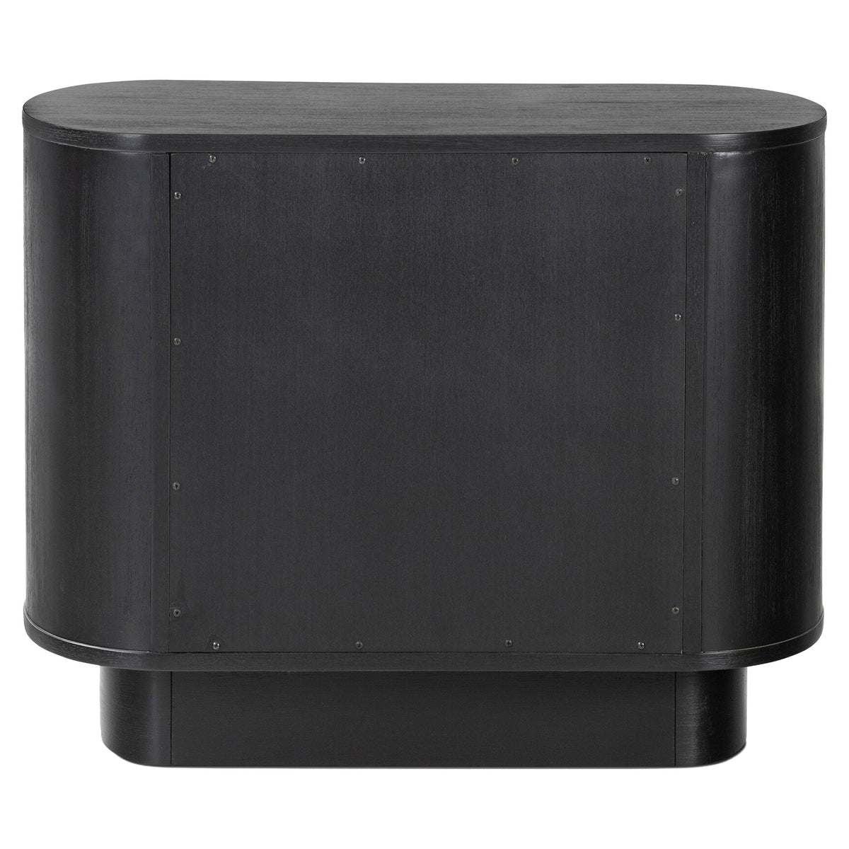 Paden Nightstand - Aged Black Acacia