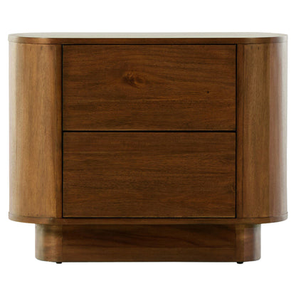 Paden Nightstand - Seasoned Brown Acacia