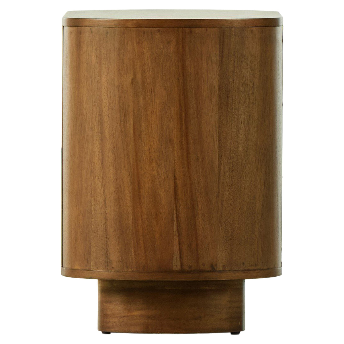 Paden Nightstand - Seasoned Brown Acacia