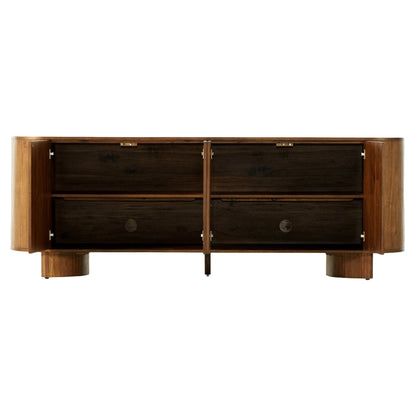 Paden Sideboard - Seasoned Brown Acacia