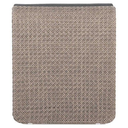 Paige Outdoor Woven Chaise - Arashi Graphite