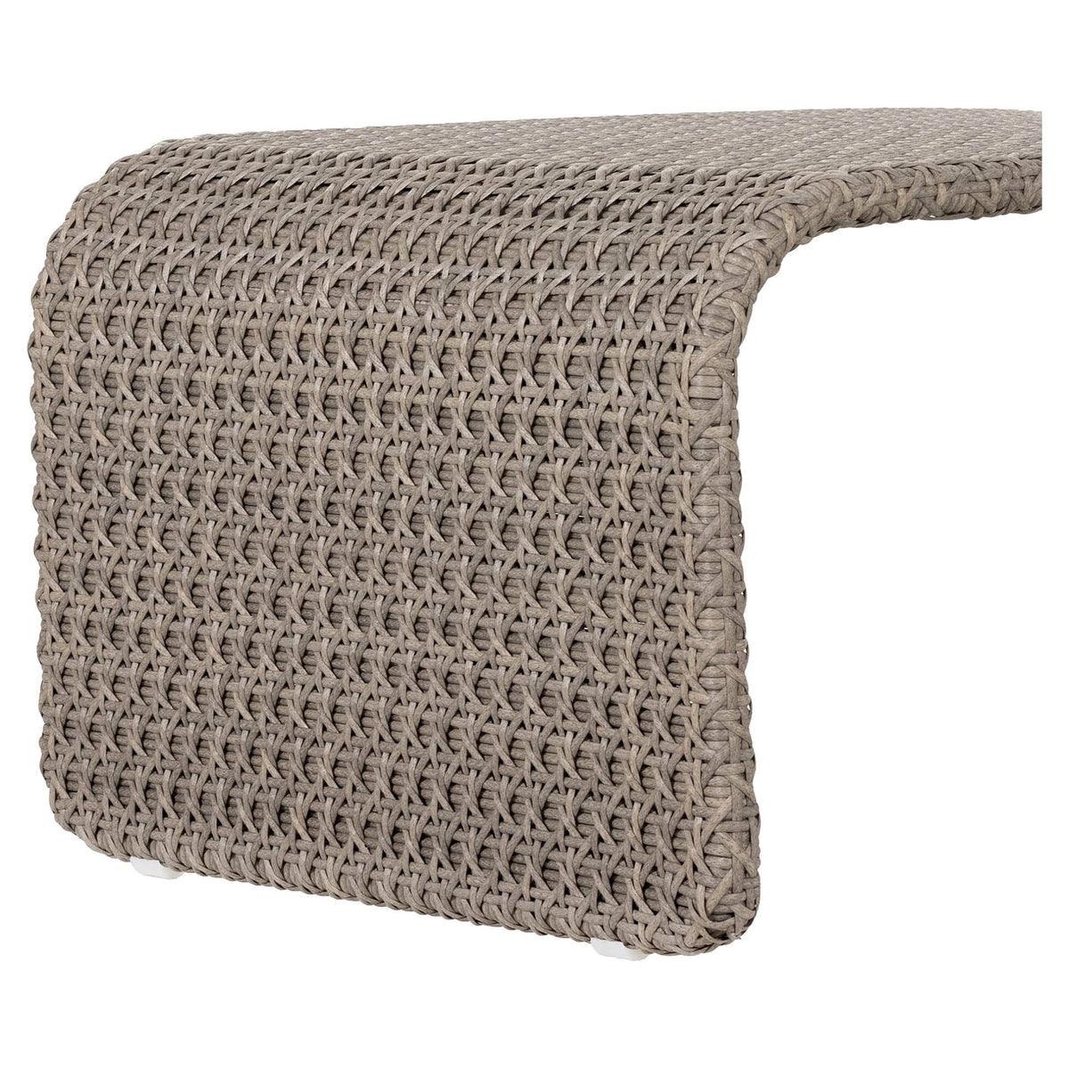 Paige Outdoor Woven Chaise - Arashi Graphite