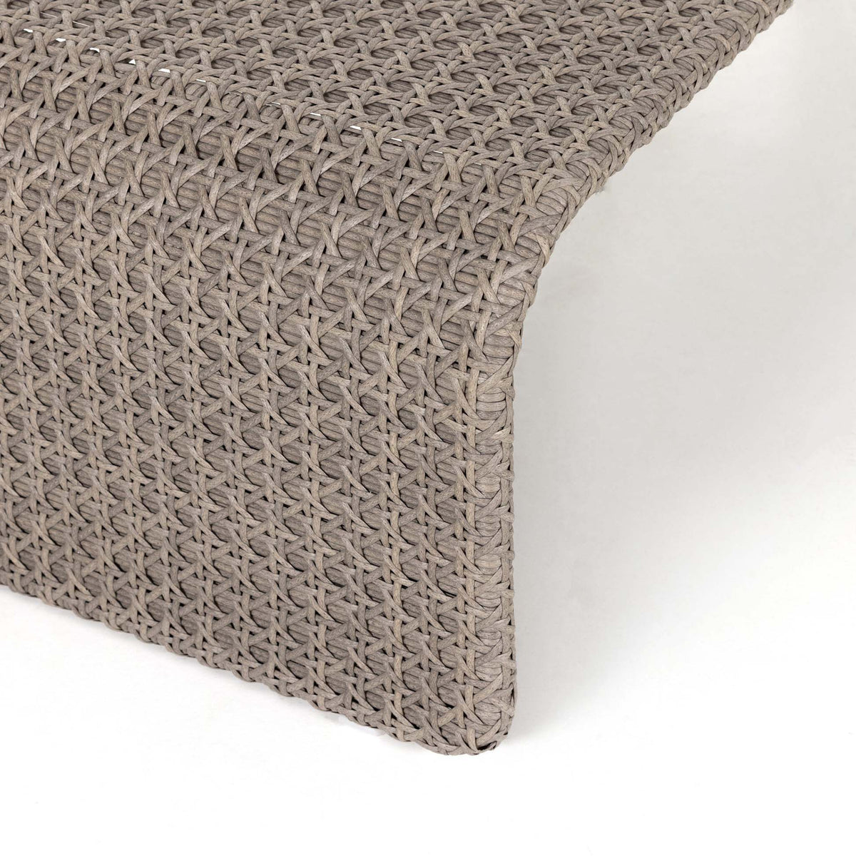 Paige Outdoor Woven Chaise - Arashi Graphite