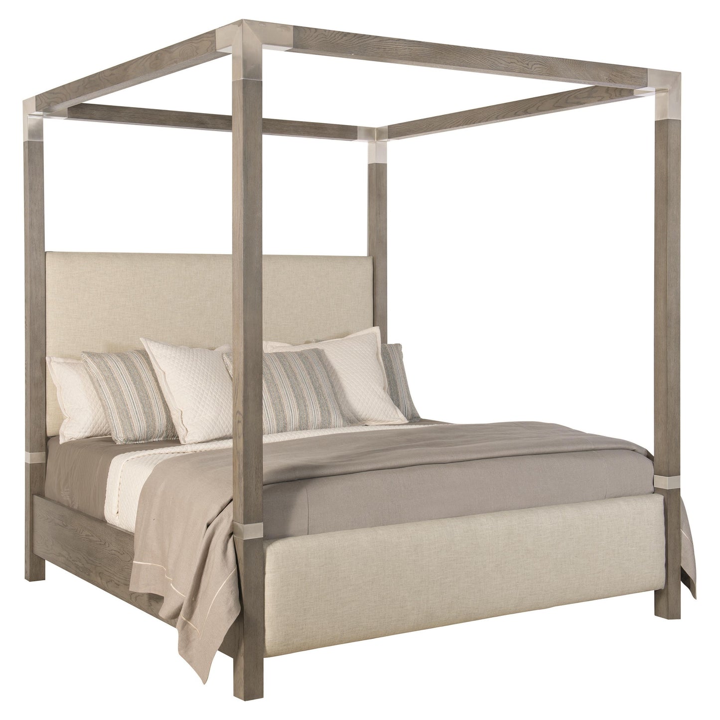 Palma Fabric Canopy Bed
