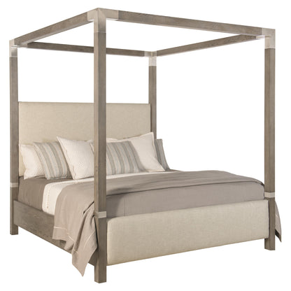 Palma Fabric Canopy Bed