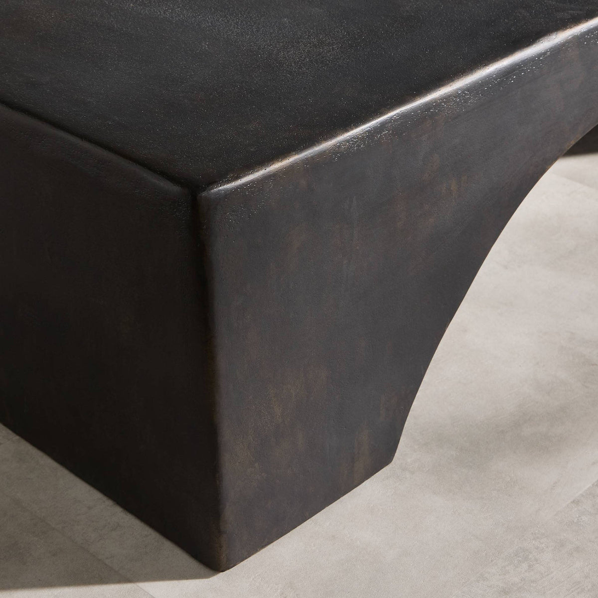 Palumbo Outdoor Coffee Table - Distressed Bronze