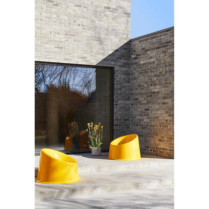 Panto Pop Outdoor Lounge Chair - Yellow