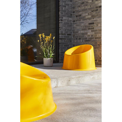 Panto Pop Outdoor Lounge Chair - Yellow