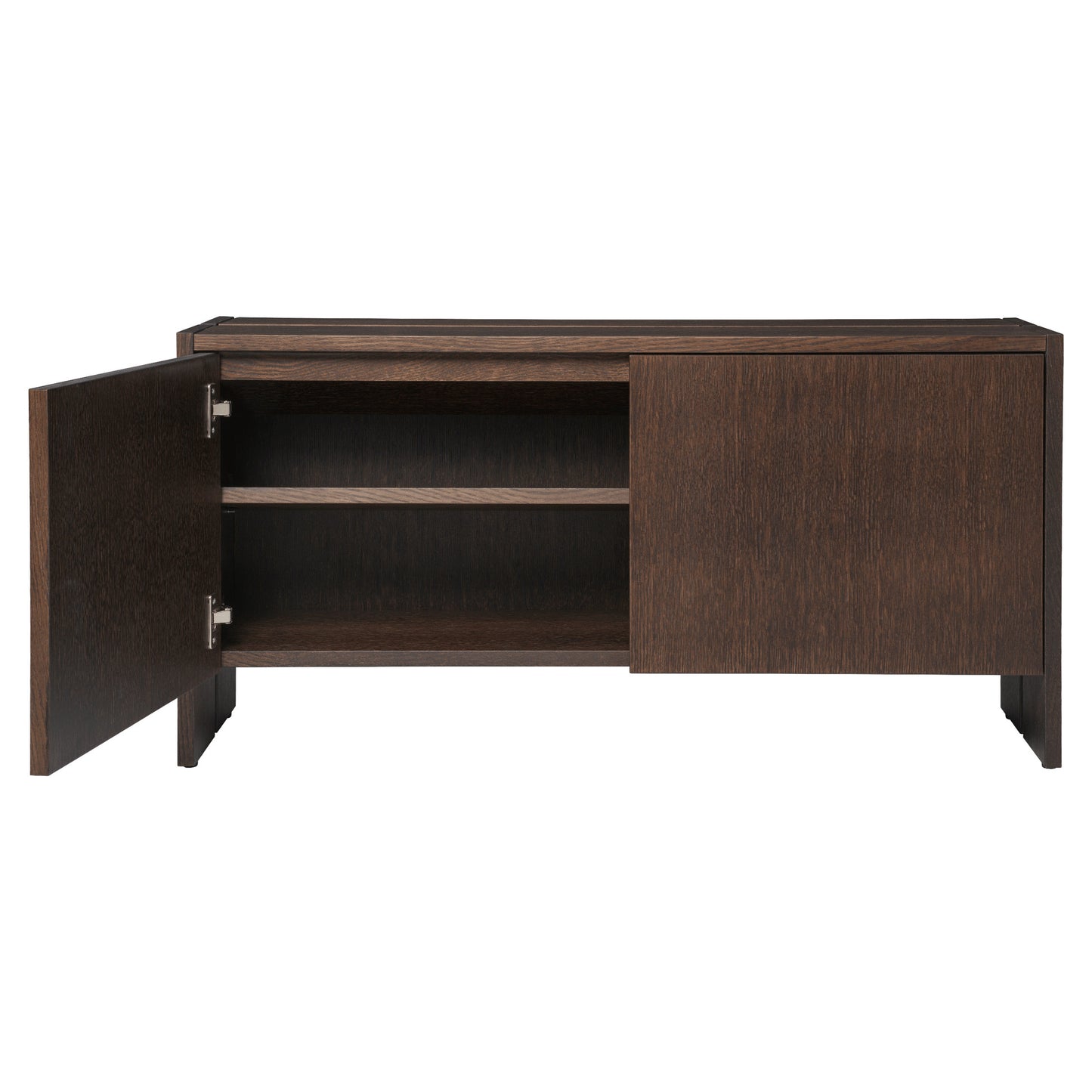 Parcel Hallway Cabinet - 20"H, Dark Stained Oak