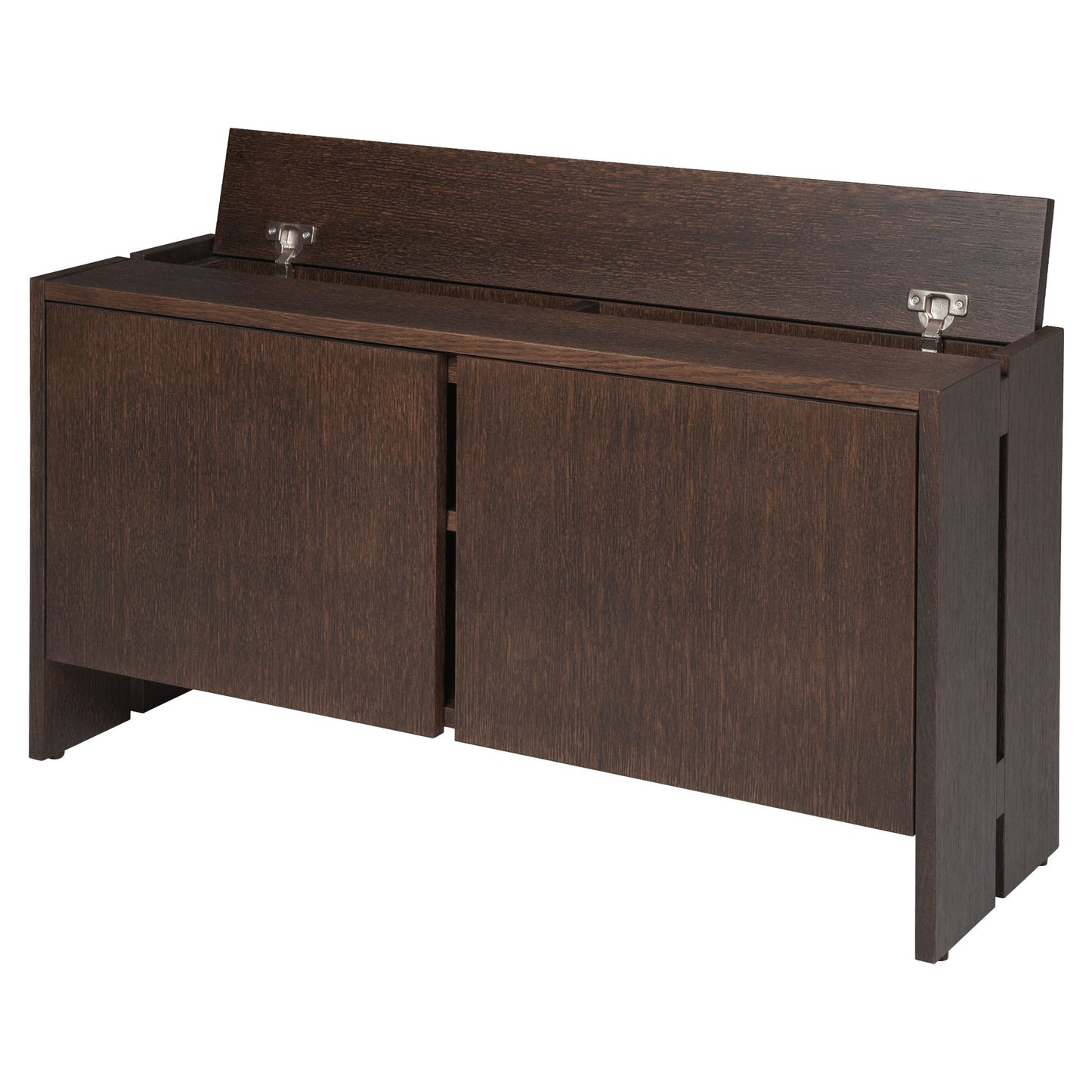 Parcel Hallway Cabinet - 20"H, Dark Stained Oak