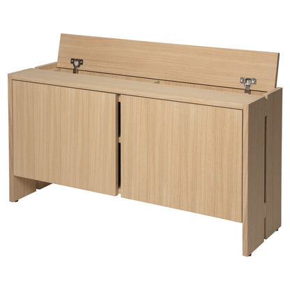 Parcel Hallway Cabinet - 20"H, Natural Oak