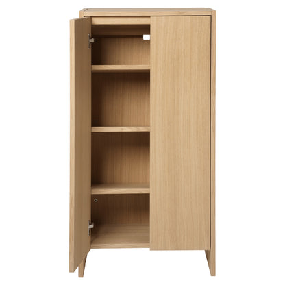 Parcel Hallway Cabinet - 43"H, Natural Oak