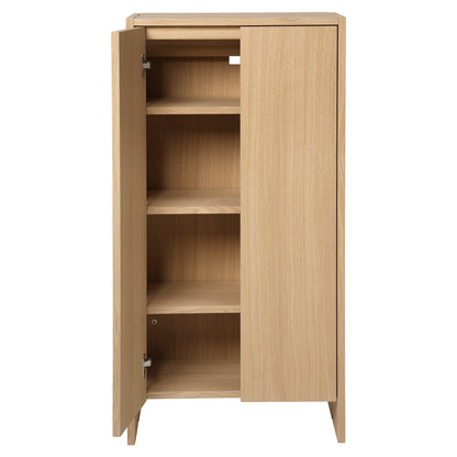 Parcel Hallway Cabinet - 43"H, Natural Oak