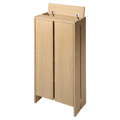 Parcel Hallway Cabinet - 43"H, Natural Oak
