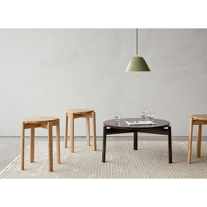 Passage 27.6" Lounge Table - Dark Oak
