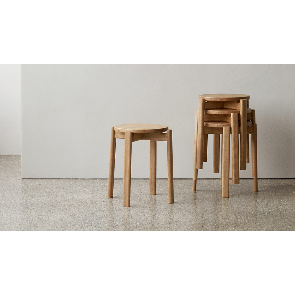 Passage Stool - Natural Oak