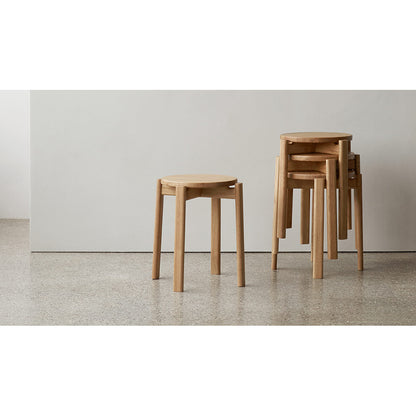 Passage Stool - Natural Oak