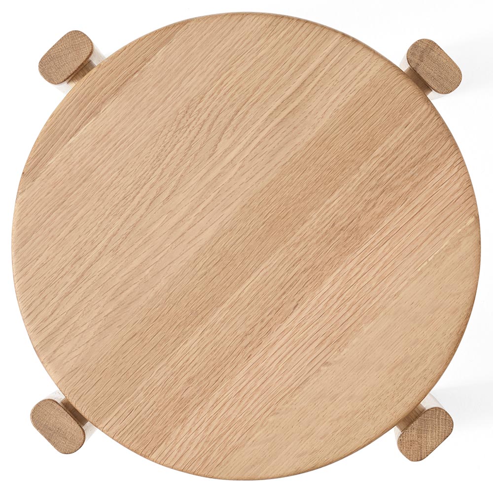 Passage Stool - Natural Oak