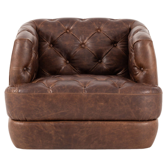 Paul Swivel Chair - Raleigh Cigar