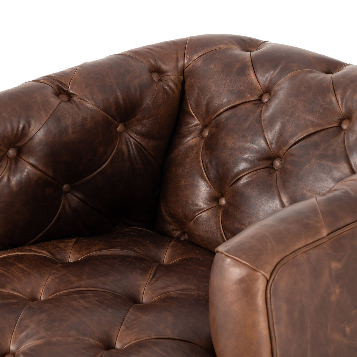 Paul Swivel Chair - Raleigh Cigar