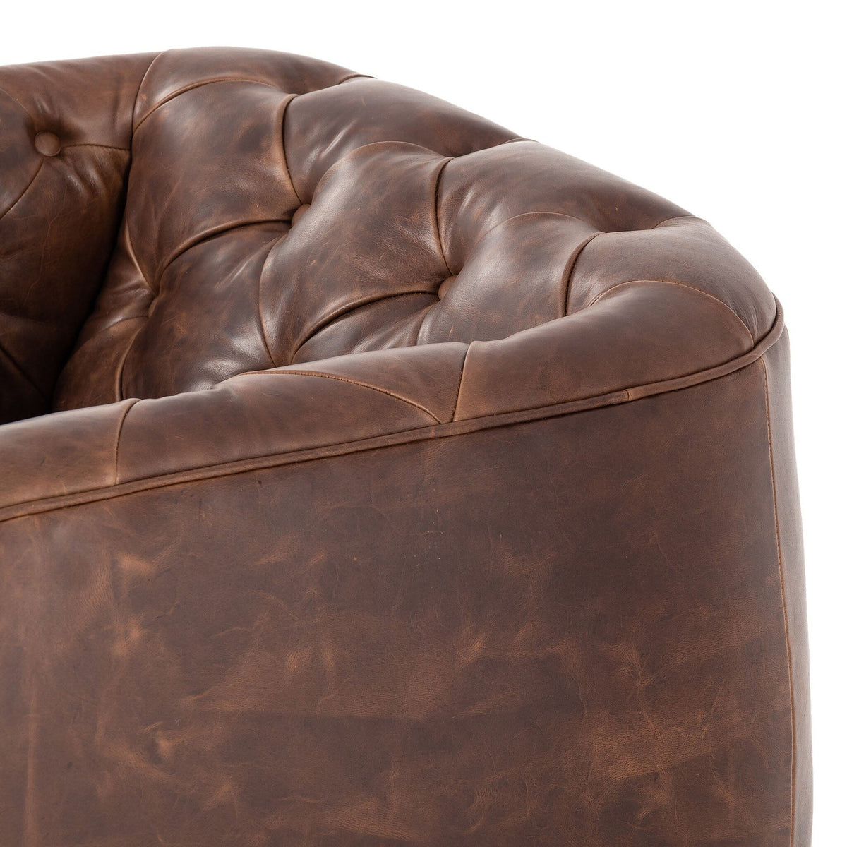 Paul Swivel Chair - Raleigh Cigar
