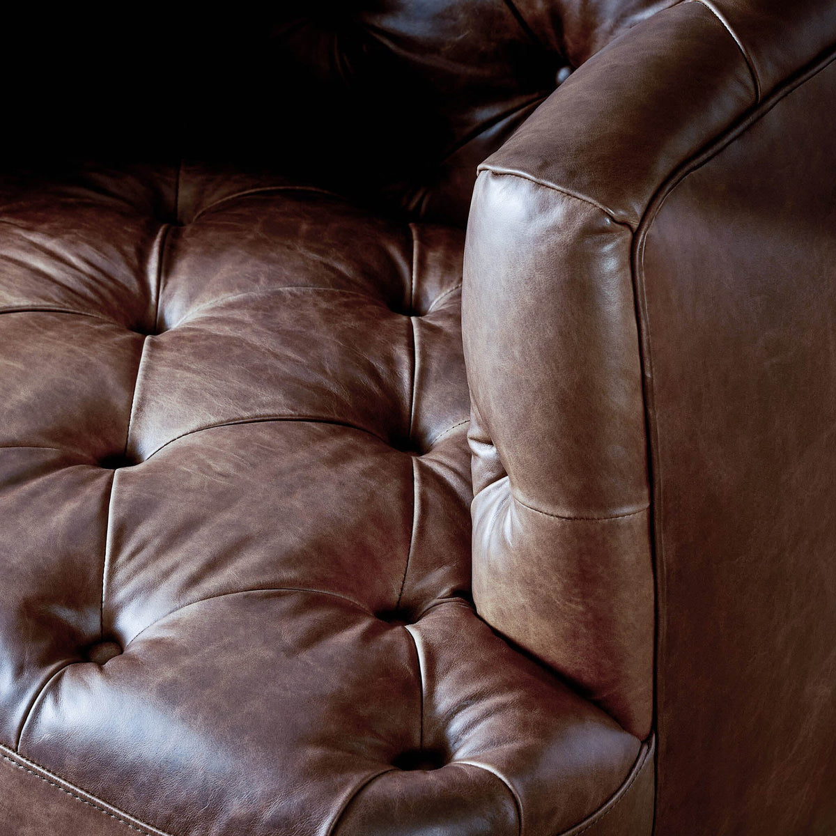 Paul Swivel Chair - Raleigh Cigar