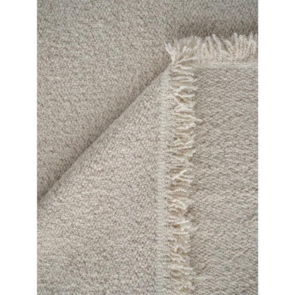 Peaceful Parity Rug - White