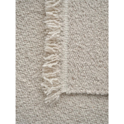 Peaceful Parity Rug - White