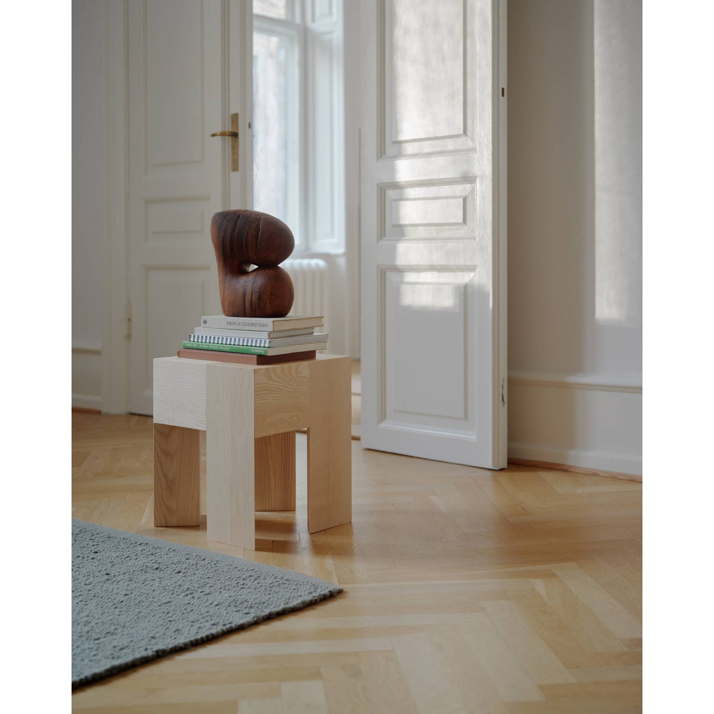 Pebbled Poem Rug - Moss