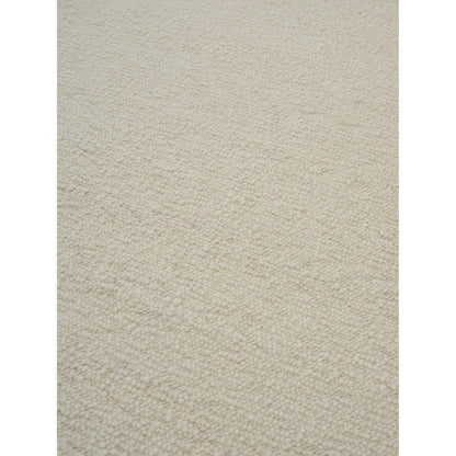 Pebbled Poem Rug - White