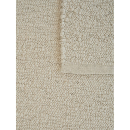 Pebbled Poem Rug - White
