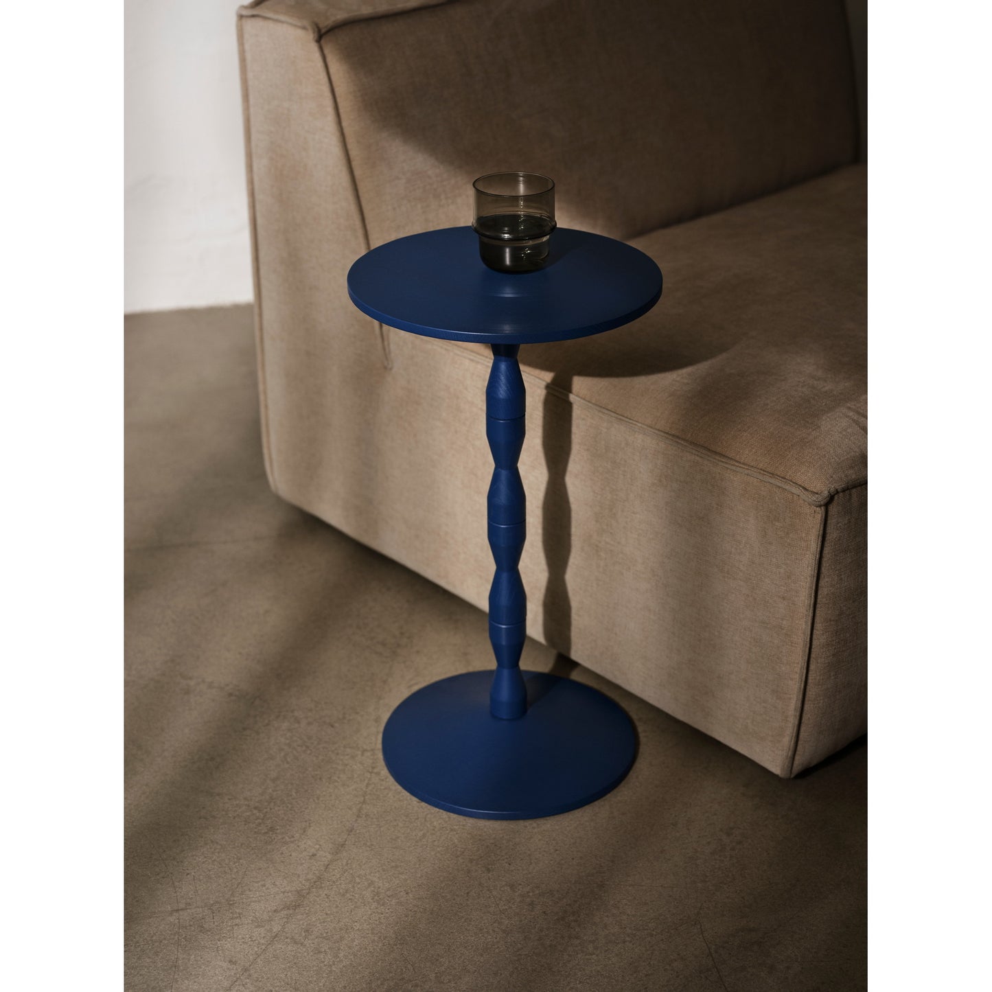 Pedestal Table - Blue