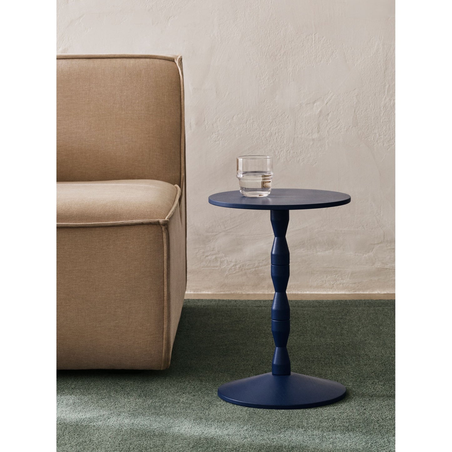 Pedestal Table - Blue