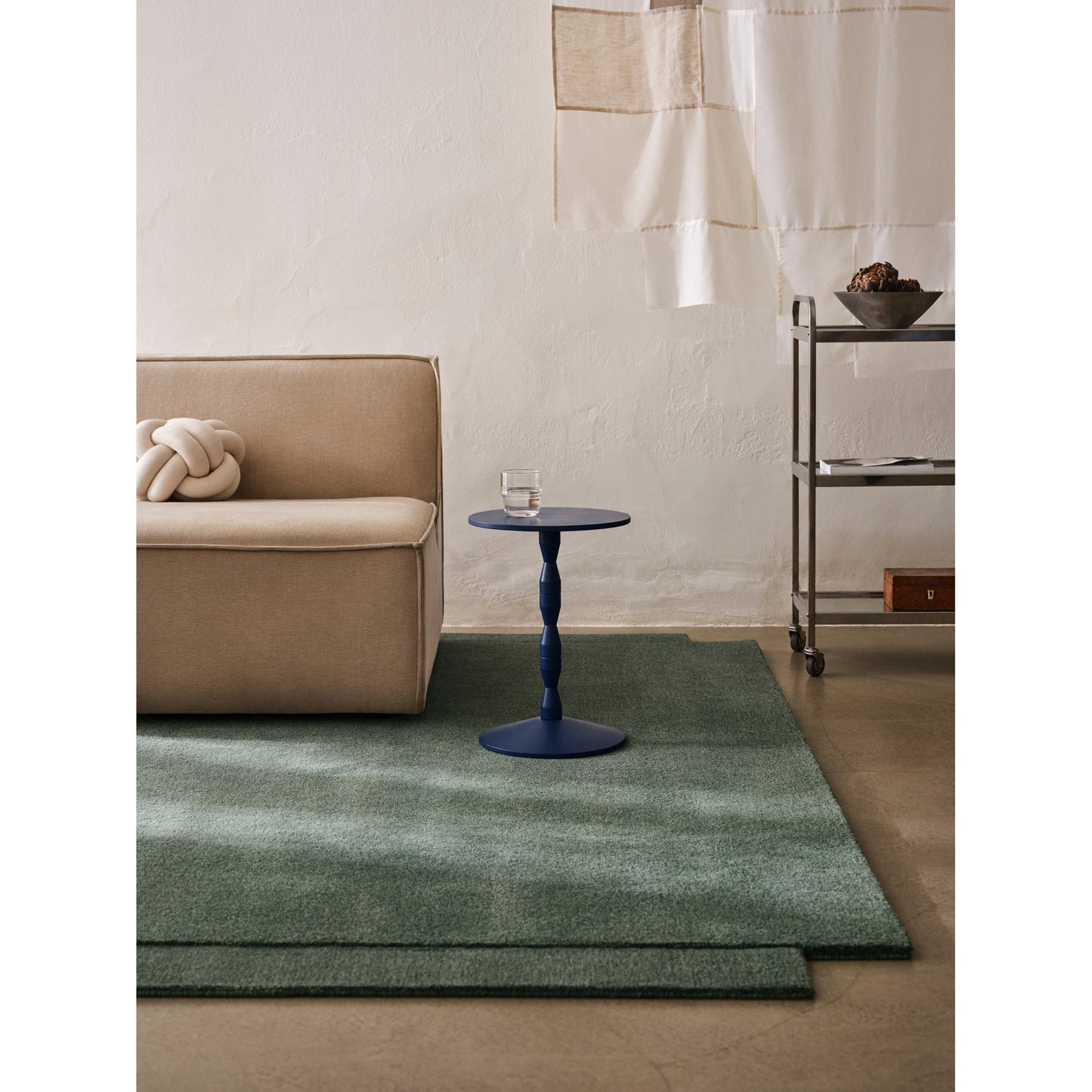 Pedestal Table - Blue