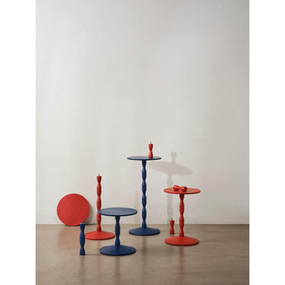 Pedestal Table - Blue