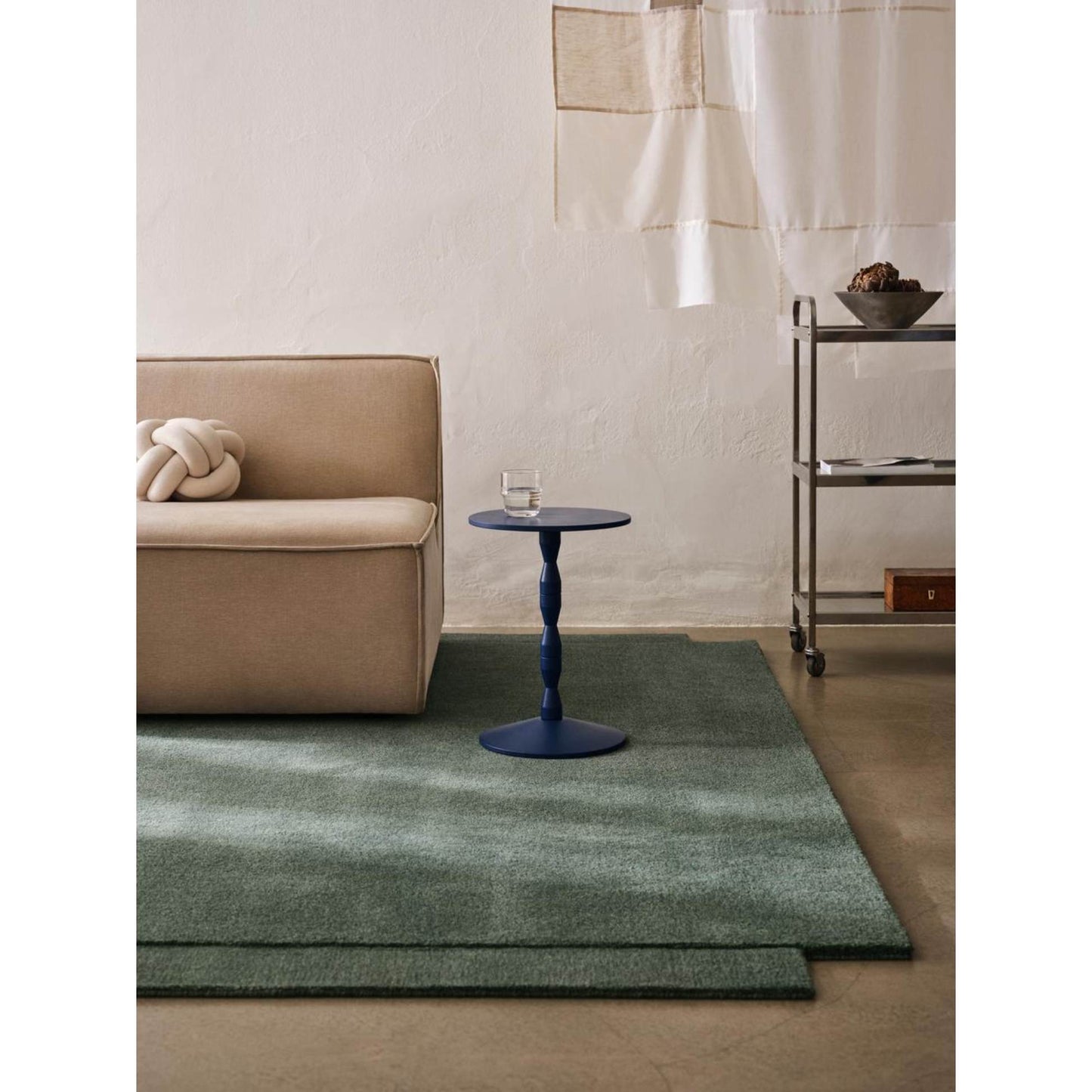 Pedestal Table - Blue