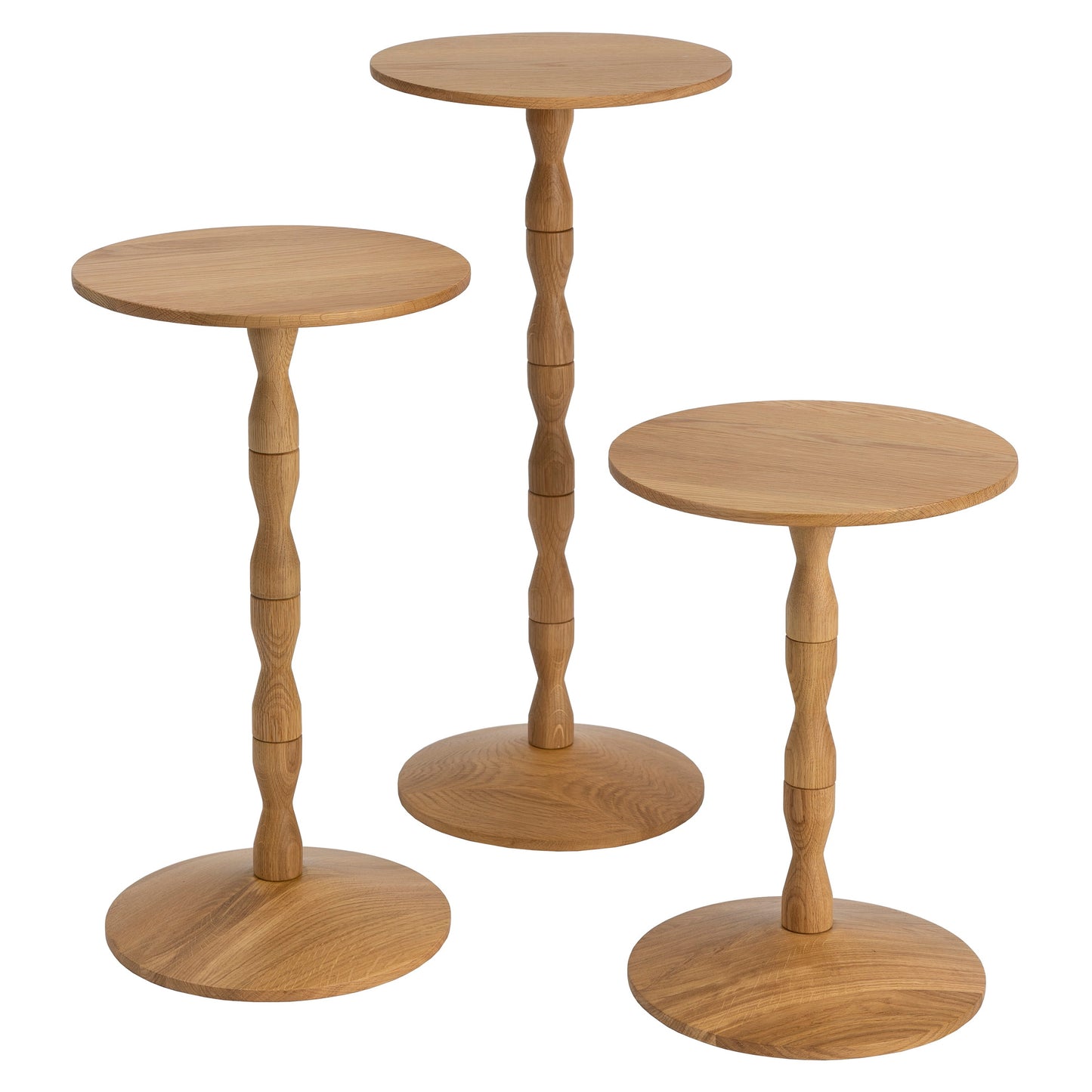 Pedestal Table - Oak