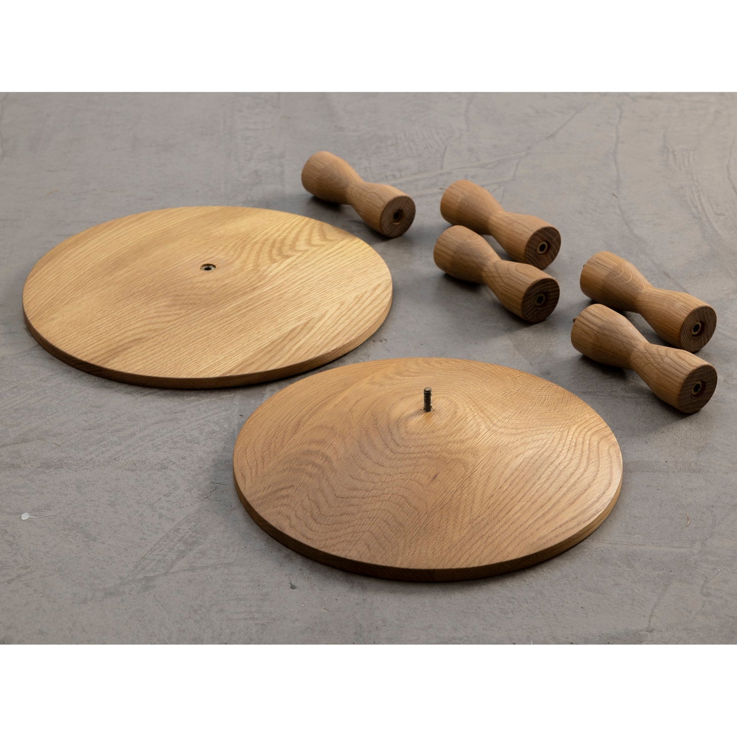 Pedestal Table - Oak
