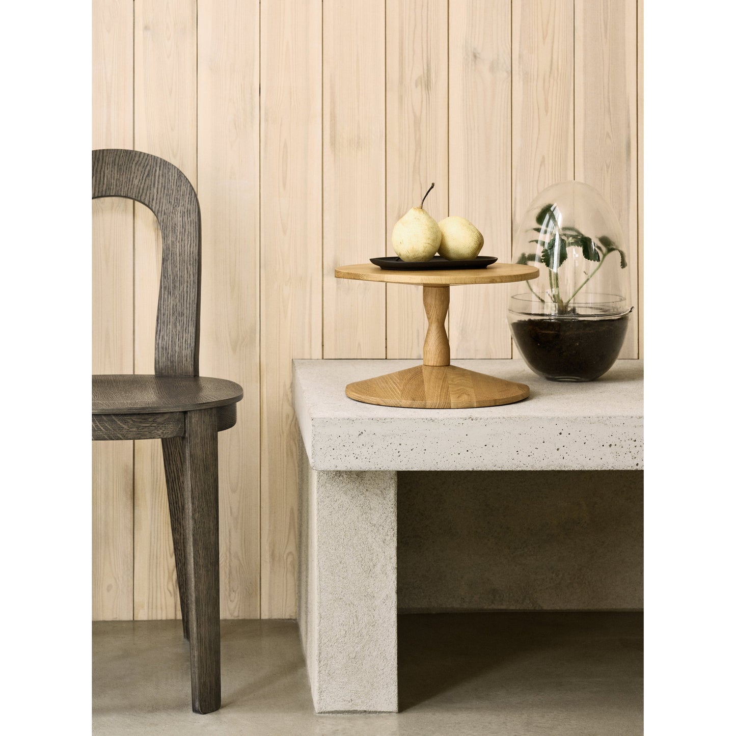 Pedestal Table - Oak