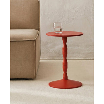 Pedestal Table - Red