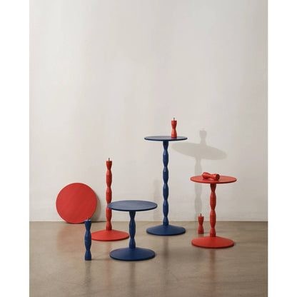 Pedestal Table - Red