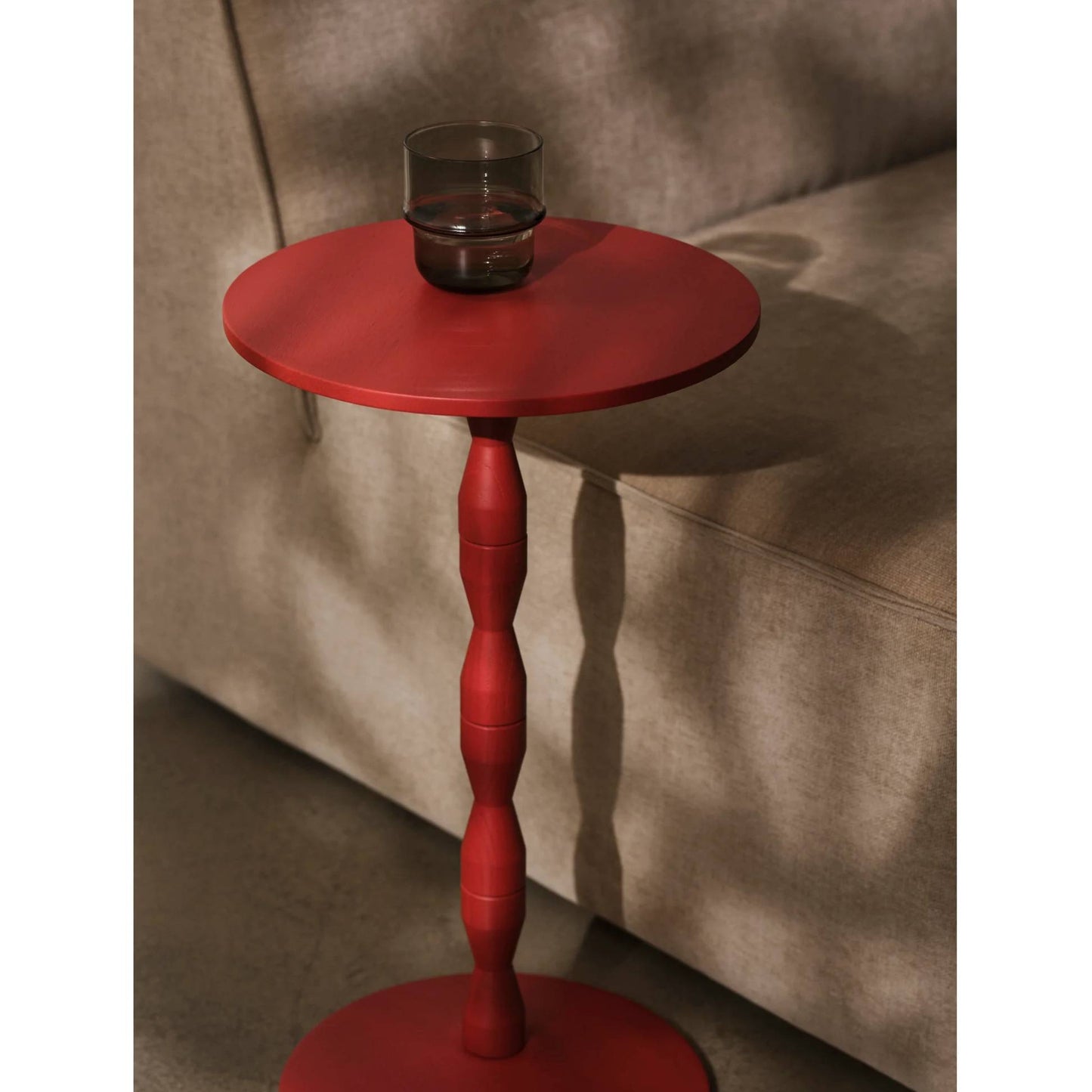 Pedestal Table - Red